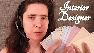🎨 ASMR Interior Design Role Play 🎨 Paint Samples
