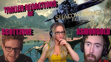 Asmongold Reacting to Scottzone Comparing FFXIV Shadowbringers Trailer to WoW: Reaction!