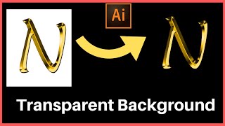 Save image with transparent background in illustrator