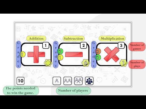 Math Duel: Multiplayer Games (20 Levels)
