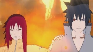 Kurama Mode Karin Uzumaki & Sasuke Vs Naruto - Naruto Shippuden Ultimate Ninja Storm 4