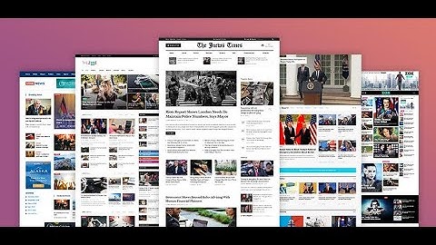 Wordpress Blog&Newspaper website Creation using Elementor || Alamgir H Kobir