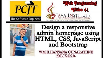 Web Programming Video 41 | Java Institute | Eshop |