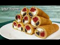 Удивите Вкусным Завтраком ► Блинчики с Тройной Начинкой ► на Молоке