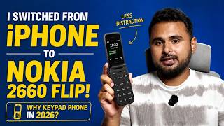 I Switched From iPhone to Nokia 2660 Flip! 😳