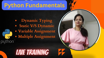 Static V/S Dynamic Typing | CBSE CLASS - XI | COMPUTER SCIENCE WITH PYTHON| Multiple Assignment