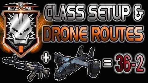 Black Ops 2 Best Hardcore AR Rushing Class AN-94 [36-2 w/ VTOL Warship]