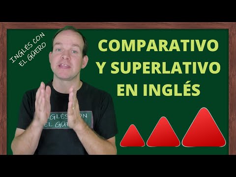 Video: ¿Cuándo se usa el comparativo y el superlativo?
