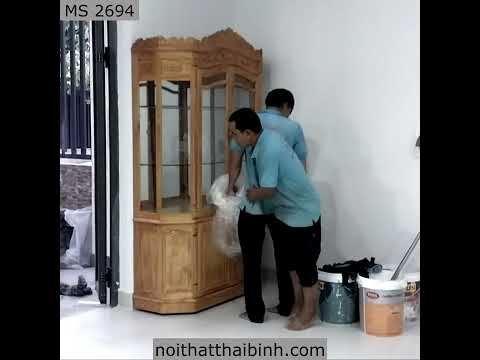 Tủ rượu gỗ đỏ – Sang trọng & Đẳng cấp