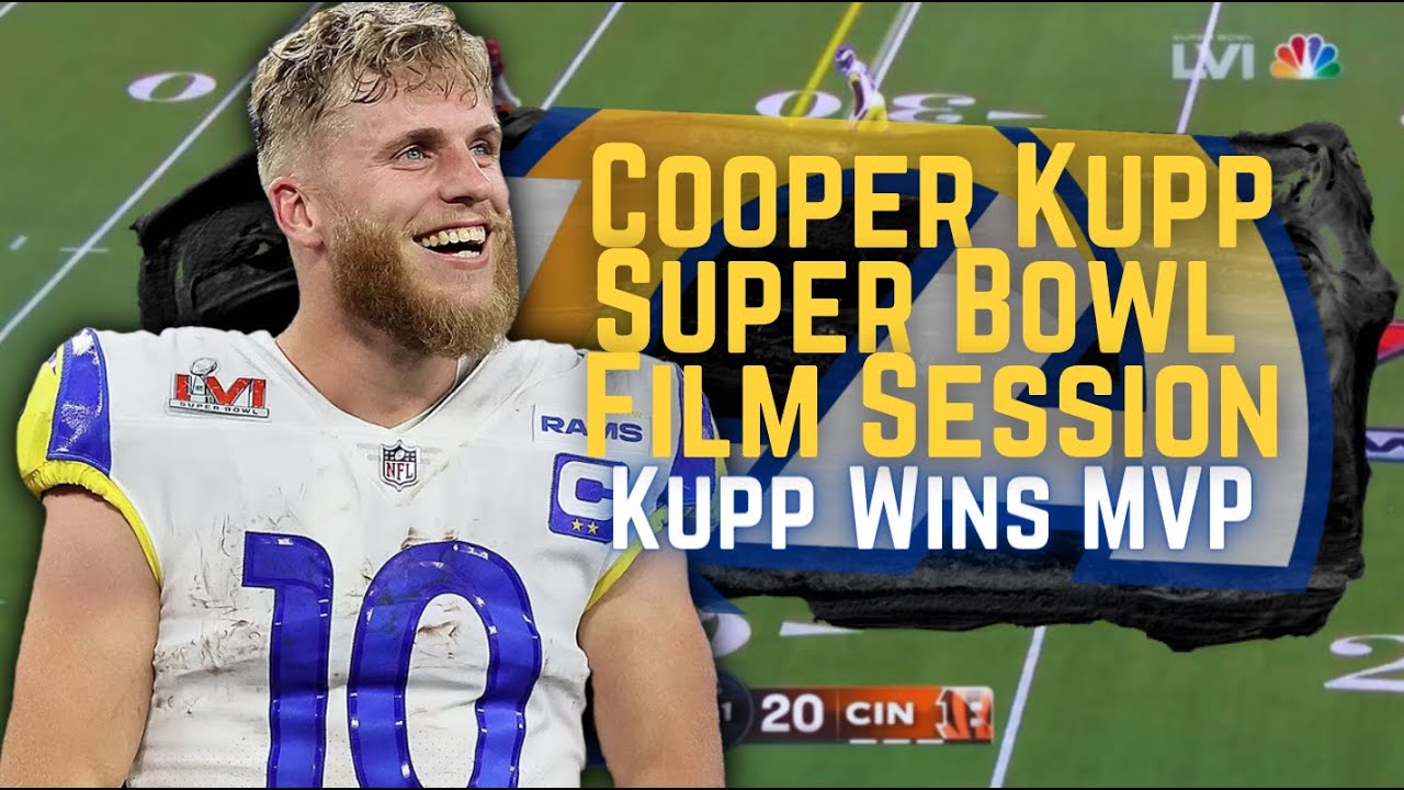 Cooper Kupp Super Bowl MVP Film Session Cooper Kupp Carries the Rams