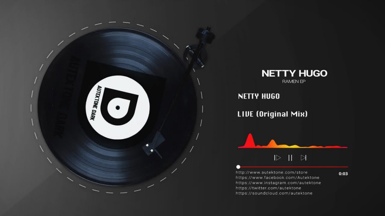 Netty Hugo - Live (Original Mix) - Official Preview (Autektone Dark)