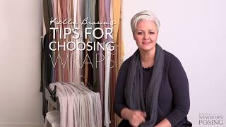 CHOOSING WRAPS for Newborn Baby Photography with Kelly Brown