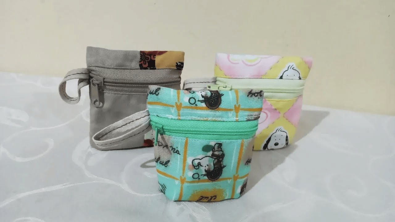 👛 CONFECCIÓN de MONEDERO con TELA - DIY (FÁCIL y RÁPIDO)