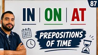 IN, ON, AT - PREPOSITIONS OF TIME - ¿CUAL y CUANDO USARLOS?