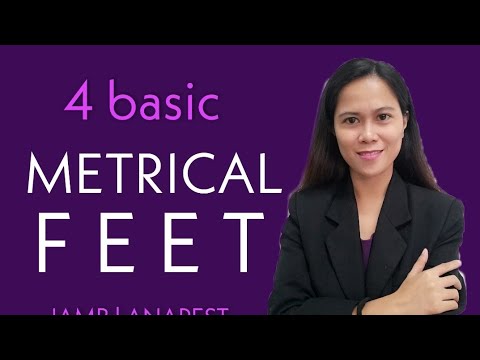Download FOUR BASIC METRICAL FEET: IAMB, TROCHEE, ANAPEST, DACTYL