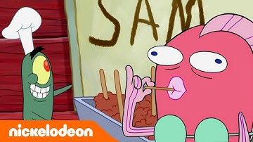SpongeBob | Tn. Krabs tidak PUNYA PELANGGAN?! | Nickelodeon Bahasa