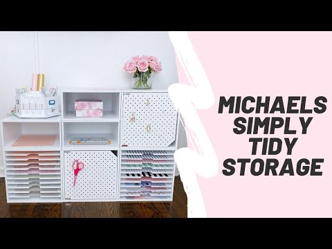 Michaels, Storage & Organization, Simply Tidy Storage Desktop Carousel