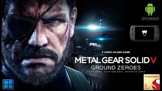 Metal Gear Solid V: Ground Zeroes on Android | Winlator 6.1 | Snapdragon 8 Gen 2 |  Odin 2 Max