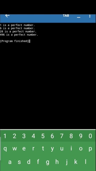 Find Perfect Number 1-1000 with Python #coding #python #programming # ...