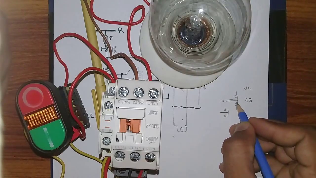 Magnetic Contactor Connection in Hindi Part (2) - YouTube
