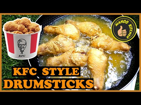 Extra Crispy KFC Style Fried Chicken Broast Recipe By Food Fusion of Drumsticks & Crispy Ingredients