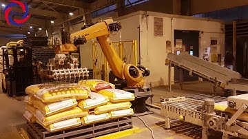 ROBOTIC PALLETIZING | BEETA CONVEYORS | MATERIAL HANDLING | AUTOMATION SOLUTION PROVIDER