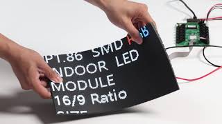 Indoor P1.86mm 300x168mm 16:9- SMD Soft Flexible LED Module screenshot 5