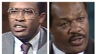 Ask The Mayors: Baltimore Mayor Kurt Schmoke & Washington, DC Mayor Marion Barry (1988)