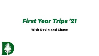 Dartmouth First Year Trips