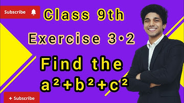 Find the a²+b²+c² when a+b+c=9 and ab+bc+ca=13