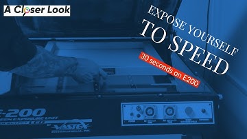 Expose Yourself to the SPEED of the E200 LED Expo Unit