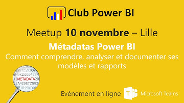 [Lille] Documenter Power BI avec les Scanner API