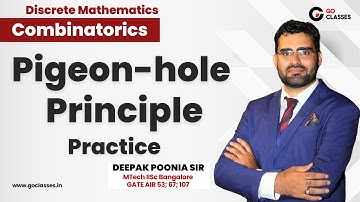 Lecture 27C - Practice Pigeonhole Principle | Combinatorics | Discrete Mathematics | Deepak Poonia