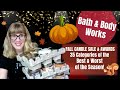 Bath & Body Works FALL CANDLE SALE & AWARDS 35 Categories of the Best & Worst of the Season So Far!