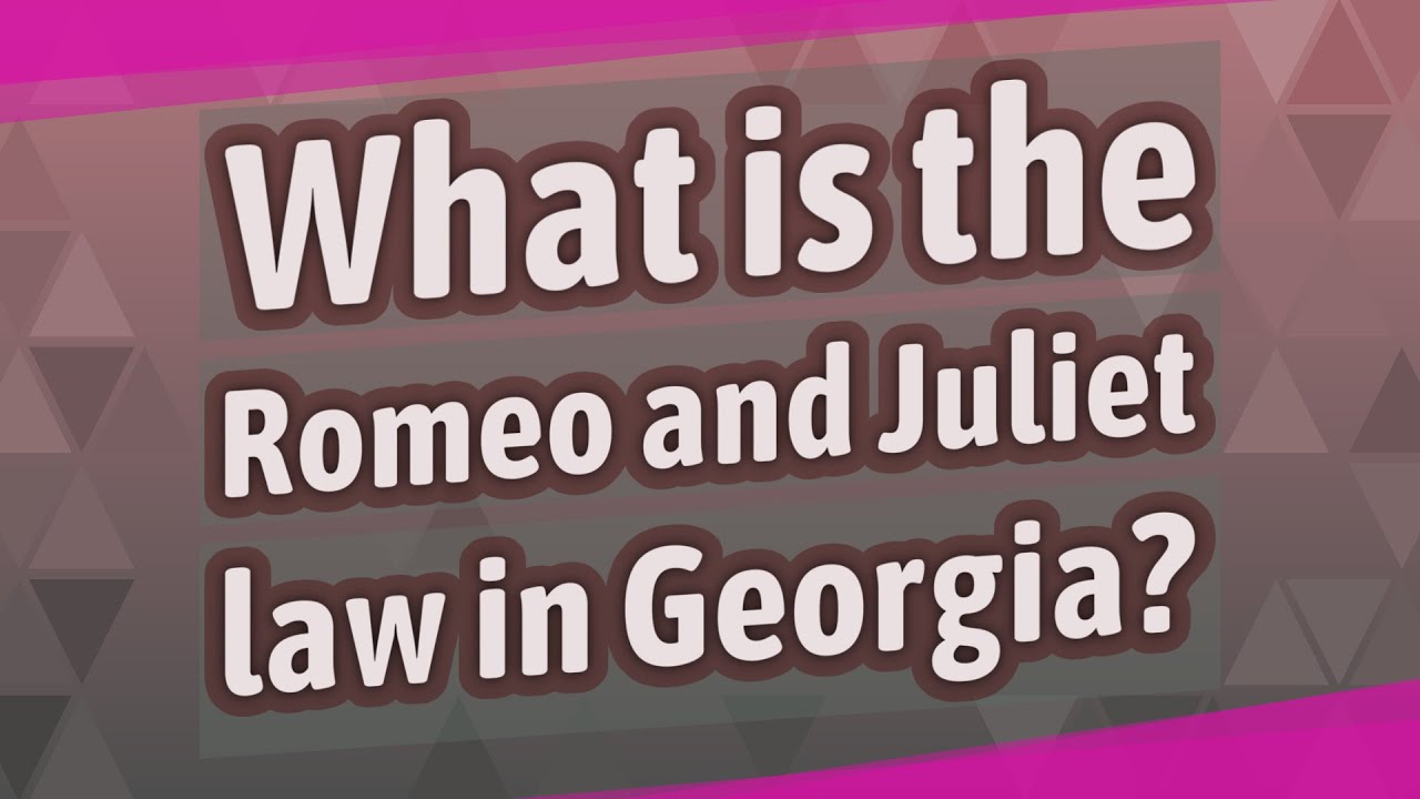 What is the Romeo and Juliet law in YouTube