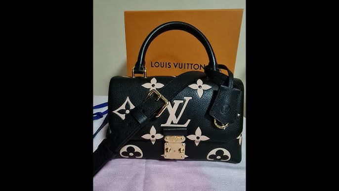 Louis Vuitton Giant Monogram Empreinte Madeleine MM Top Handle Bag (SH –  LuxeDH