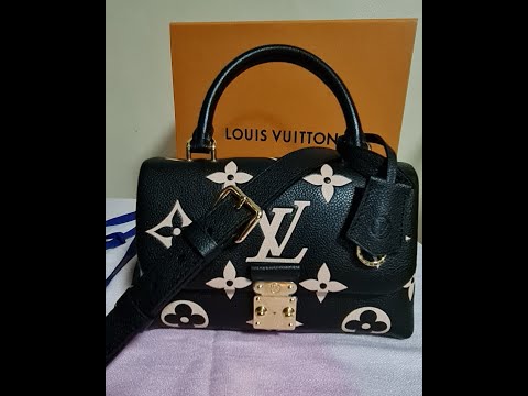 Louis Vuitton Madeleine Bb Black Monogram Empreinte