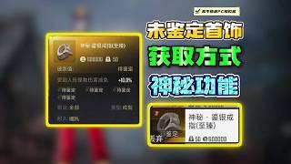 《未鉴定首饰》获取方式和隐藏功能！