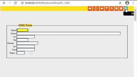 Convert Oracle Forms to Java EE / J2EE (6)