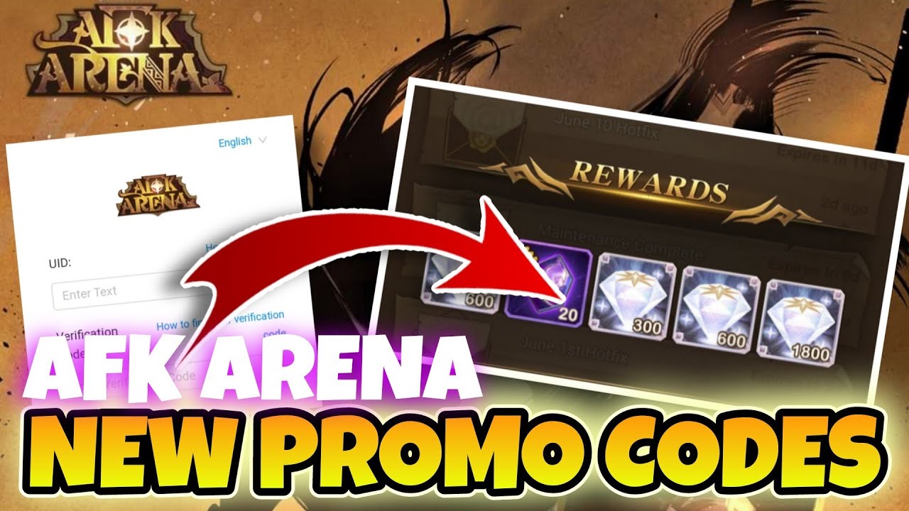NEW Limited PROMO CODES AFK Arena 2022 YouTube