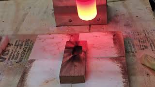 learning to do woodburning.  (with silver)