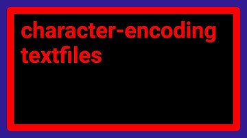 Do text files store their encoding method for later decoding?
