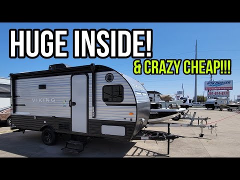 Super Small Travel Trailer RV Perfect for SUVs or small Pickups! 17BH Saga