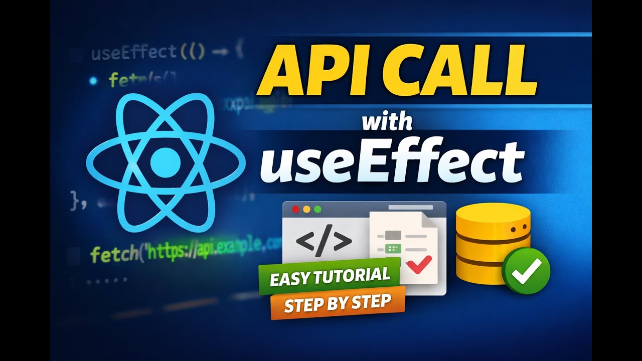 React useEffect API Call Explained | Beginner Friendly - YouTube