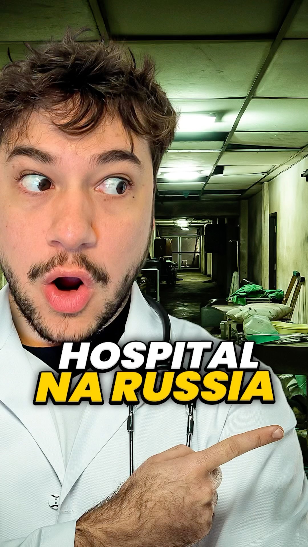 hospital na rússia! #livedobrino #humor #MundinhoBrino