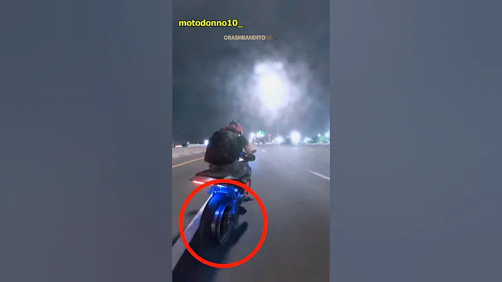 Biker’s Tire Blew Out Tire at 140 MPH