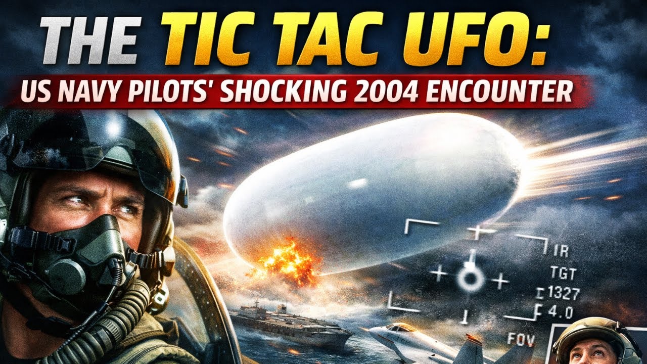 "The Tic Tac UFO: US Navy Pilots Reveal 2004 Alien Encounter Secrets"