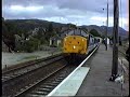 British Rail Scotrail-Loco Hauled Action Summer 1993 Class 37s & 91