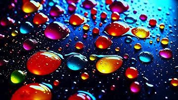 🌌 Glimpse of Visual Liquid Singularity - Screensaver, Abstract Molecular Chaos Abstract Background 🌌