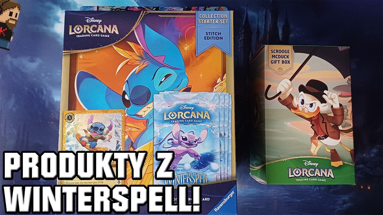 Disney Lorcana TCG - Opening Products from Winterspell - Gift Box